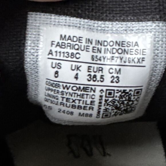 Converse Chuck Taylor All Star OX Low Top Black Glitter Sparkle Women's Size 6 - Picture 9 of 9